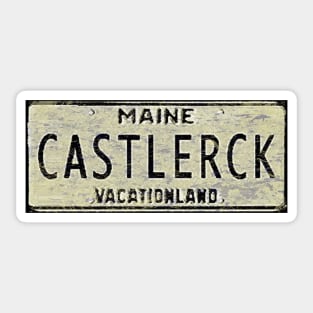 Stephen King Fan Castlerock Sticker